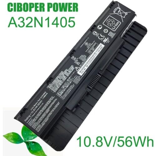 A32N1405 10.8V 56WH Laptop Battery for N551 N751 N751JK G551 G771 G771JK GL551 GL551JK GL551JM G551J G551JK G551M G551JW