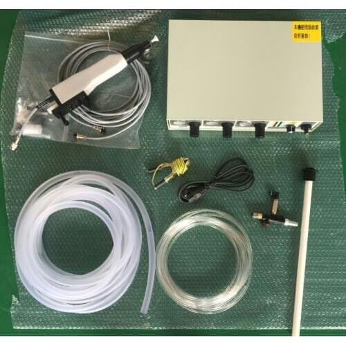 Whole set automatic electrostatic powder coating system with powder coating guns and machine