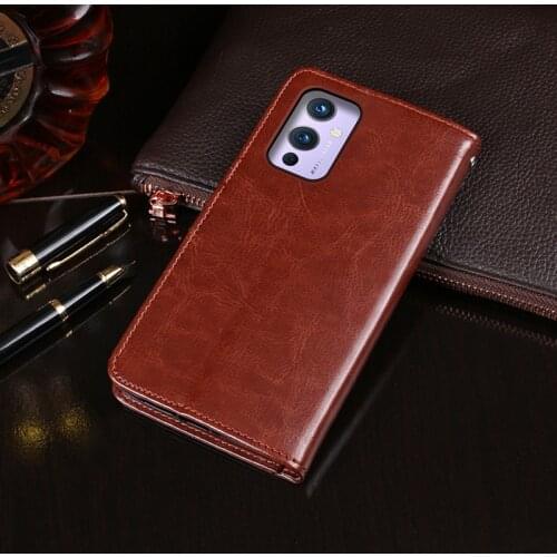 Case For OnePlus 9 Case Cover High Quality Flip Leather Case For OnePlus 9 Pro Cover Capa Phone bag Wallet