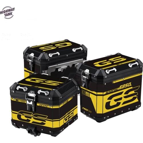 Motorcycle Sticker Case for BMW Aluminum Panniers 40 Years GS F850GS Adventure 2019-2021