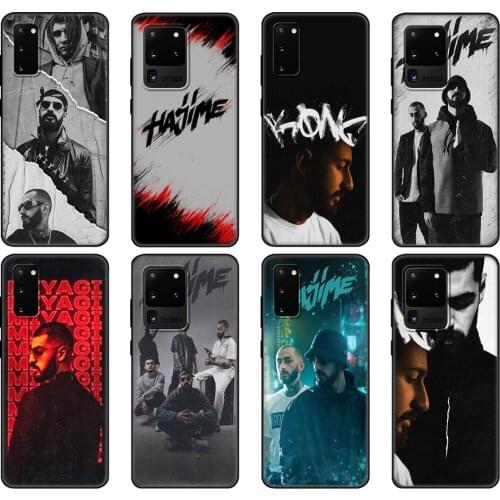 Black tpu Case For Samsung galaxy S20 /S20 PLUS/S20 ultra/S20+ /S20FE back cover Miyagi & Andy Panda Hajime