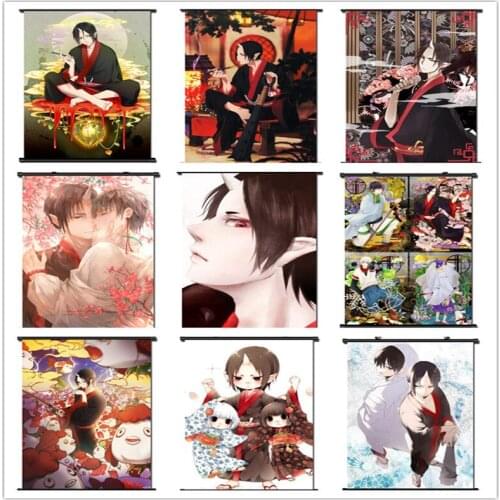 Coscase Japanese Anime Hoozuki no Reitetsu Hozukis Coolheadedness Home Decor Wall Scroll Poster Decorative Pictures