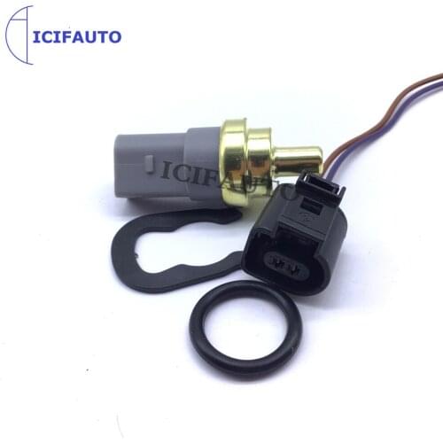 06A919501A Coolant Temperature Sensor With Connector For Skoda Audi A1 A3 A4 A5 A7 A8 Q3 Q5 Q7 R8 VW Jetta Golf Passat Seat