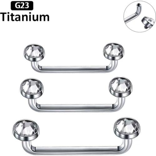 G23 Titanium Dermer Anchor right angle embedded nail subcutaneously embedded nail embedded bone nail body piercing jewelry