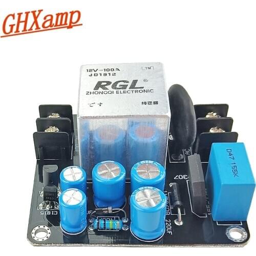 GHXAMP AMP Power Supply Soft Starting Board High Power 100A High-current Relay For Class A 1969 Audio Amplifier 1500W 1PC