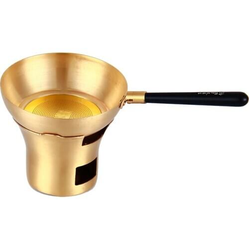 Copper Coffee Filter Luxury Handmade Housewares Kitchen Tea Ceremony Accessories Kung Fu Tea Set Filtro Cafe Coffeeware EI50CF