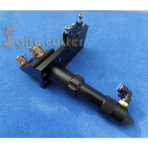 CO2 laser head set integrative focus lens 20MM Dia laser mirror mount 50.8MM FL engraver cutter machine laser cutting engraving