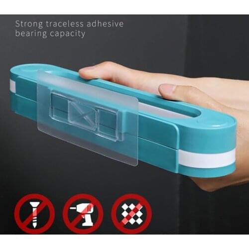 One-to-three Wall-mounted Folding Storage Shoe Rack Punch-free Folding Shoe Rack Bathroom Storage Artifact