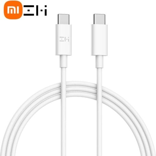 ZMI 100W usb type c to type c cable PD charger for Apple MacBook Samsung 9 huawei xiaomi notebook usb c fast charging 2m 50cm 1m