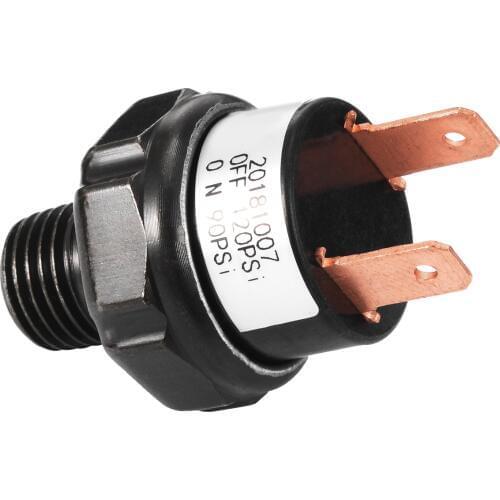 Pressure Switches Valves Switch Heavy Duty 90 PSI -120 PSI 1/4" NPT End Air Compressor Pressure Control Switch Valve