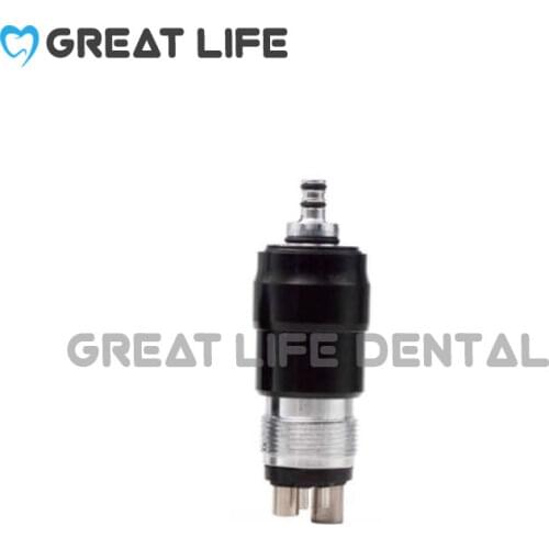 4 Hole Dental High Speed Quick Connect Coupling Dental Handpiece Quick Connector Quick Coupling For NSK High Speed Handpiece