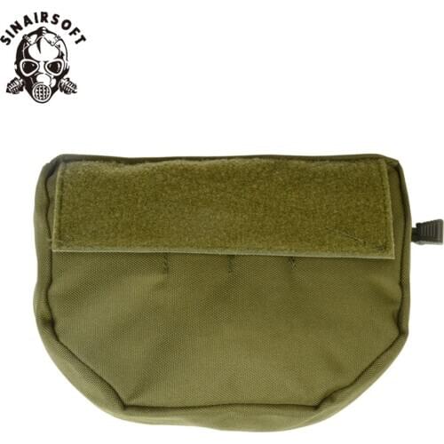 Outdoor Tactical Waist Bag Hunting Military Army Molle Vest Armor Carrier CRM CRX D3 Chest Rig Drop Dump Pouch Bag