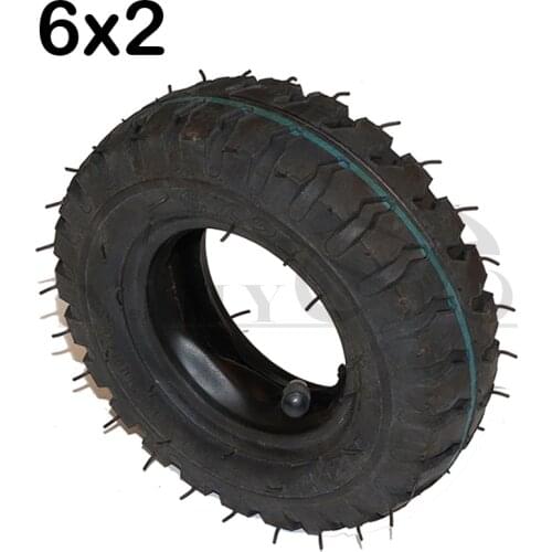 High quality 6X2 tires and inner tubes Suitable for electric scooter wheelchair F0 pneumatic wheel bicycle wear-resistant tires