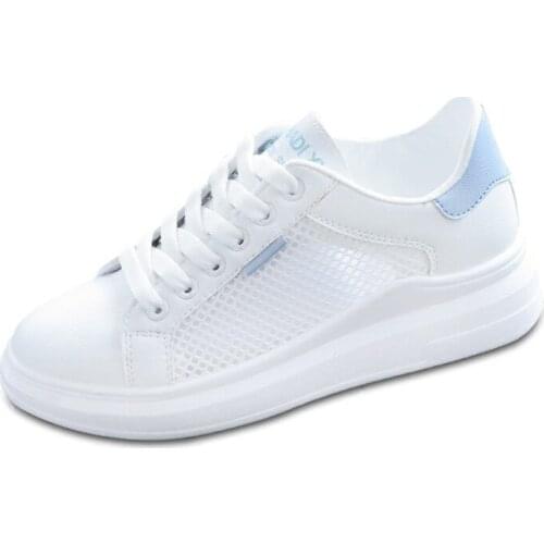 2021 Women Tennis Shoes Girls Light Soft Outdoor White Sports Female Jogging Sneakers Comfy Jogging Trainers Soft Tenis Mujer