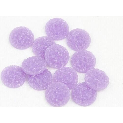 12PCS/lot 12mm Colorful Resin Rhinestones Round Sequies Drill DIY Making Craft Jewelry Accessories Supplies