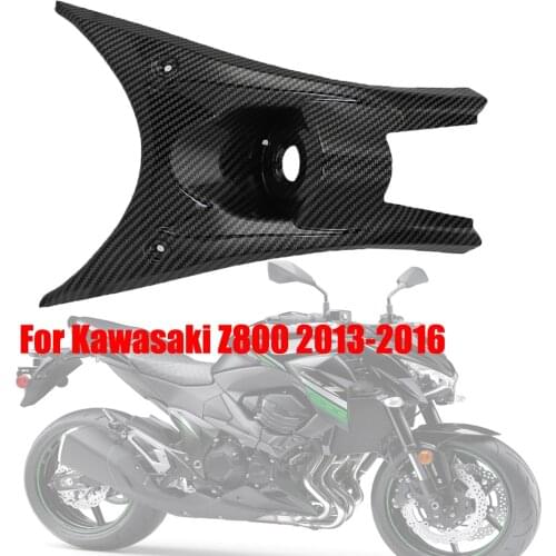Motorcycle Ignition Key Case Cover Panel Fairing Carbon Fiber Paint ABS Plastic For Kawasaki Z800 2013 2014 2015 2016
