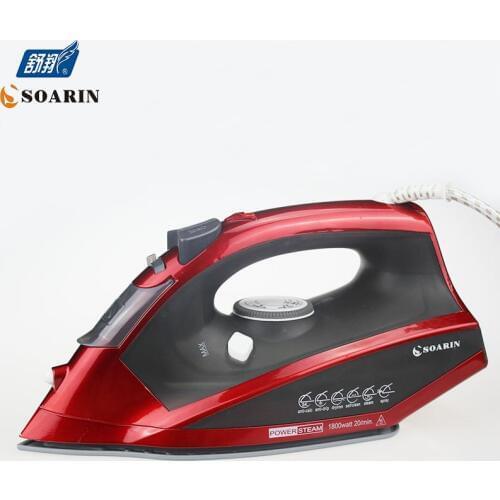 230V 1800W Handheld Garment Steamer Portable Steam Iron Ceramic Plate Steam Iron for Clothes Household Appliances Flat Iron