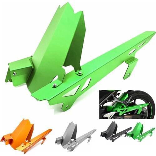 For Kawasaki Z400 Ninja 400 Ninja400 2018 2019 CNC Aluminum Alloy Motorcycle Fender Rear Fender Mudguard & Chain Guard Cover kit