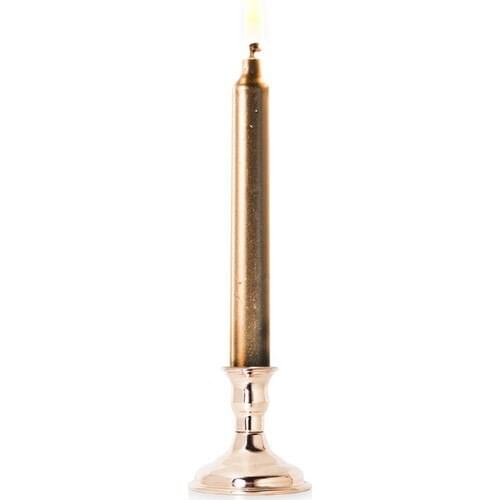 Coho Artisan Heavy Copper Candlestick