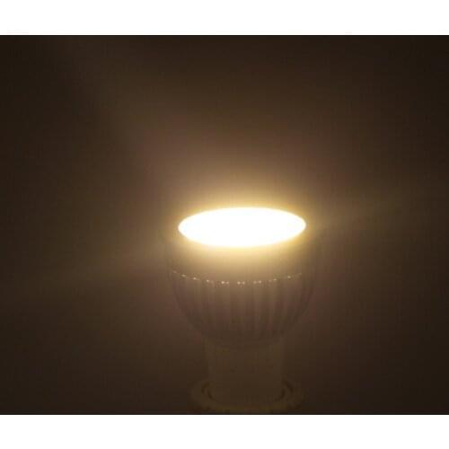 4pcs LED Light GU10 COB 3W Spotlight Bulb Lamp Energy Saving Warm White 85-265V Heighten Wick Drop shipping