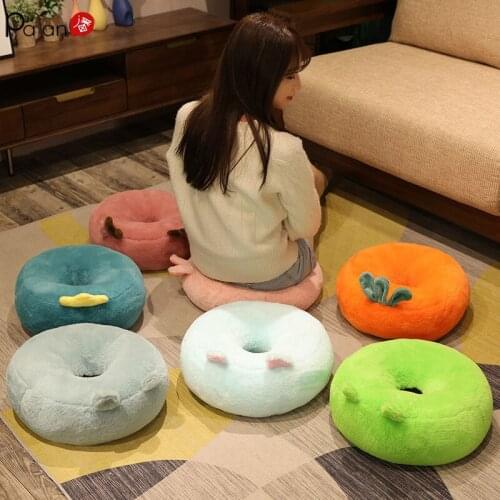 Tatami Round Futon Can Sit on The Floor Cushion Japanese-style Chair Bedroom Bay Window Sofa Cushion Throw Pillows Decor Home