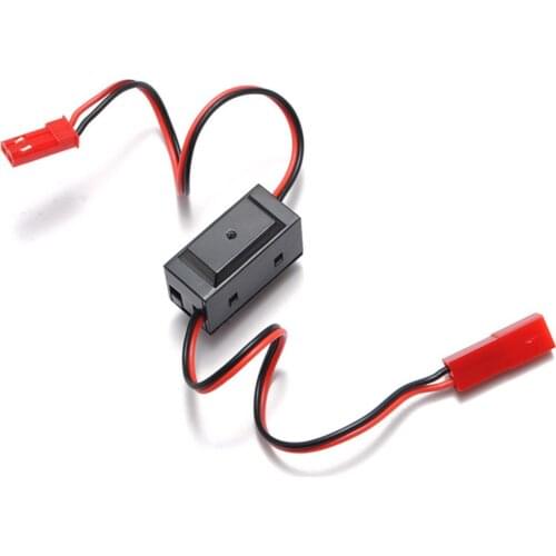 Universal Two-wire ON OFF Switch with JST Plug Male Female for RC Model Helicopter Airplane Vehicle Car ESC Receiver DIY Parts