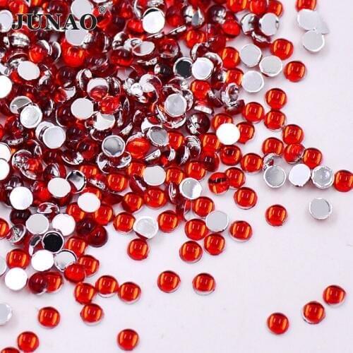 2mm Nail Art Rhinestones Nails Crystal Stickers Round Nail Strass for Manicure 3D Nail Decor Stones Flatback Acrylic 5000pcs
