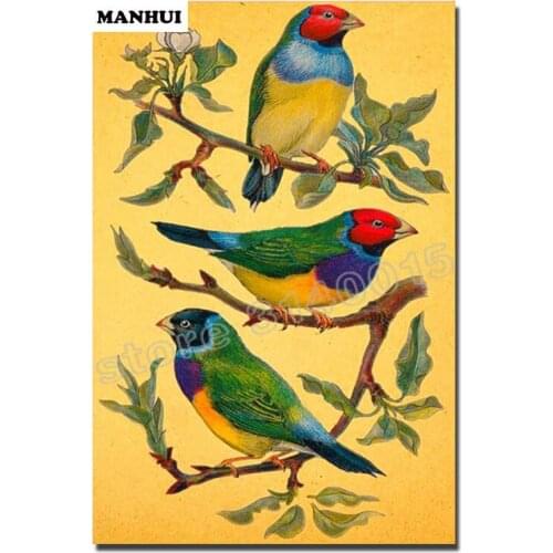 Diamond painting Birds Peacock 3D square drill Diamond painting mosaic pasted full cross stitch Crafts Home Decoration MH012