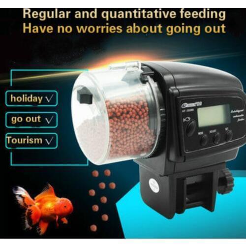 Auto feeder Digital LCD Aquarium Tank Automatic Fish Feeder Timer Food Feeding Electronic Fish Food Feeder Timer fish supplies
