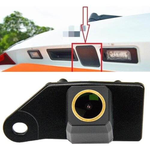 Car accessories HD 1280x720P 18mm Golden 3.0 Color Night Vision Revesing Rear View Camera for Mitsubishi ASX RVR 2011 -2017