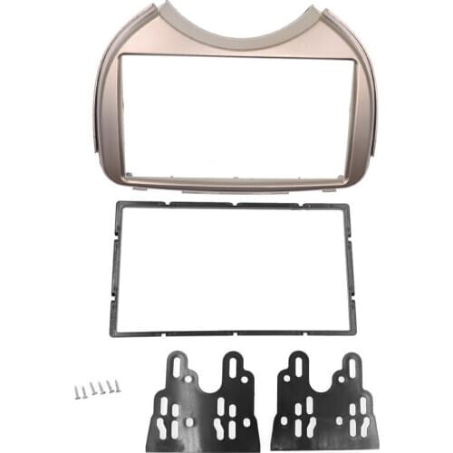 Car Radio Frame Fascia CD DVD Stereo Installation Adapter Fascias For NISSAN Micra March (K13) 2010-2013 For RENAULT Pulse 2011