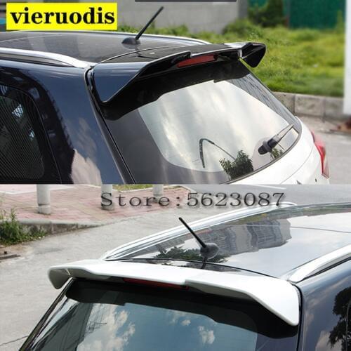 ABS Plastic Paint Deflector Spoiler Cover Rear Wing Trunk Wing Spoiler For Suzuki Vitara 2016 2017 2018 2019 Spoiler Styling