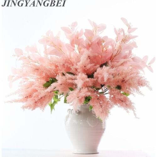 Artificial flower wedding lady fake flower plastic flower fall bride home decoration Christmas wedding decoration