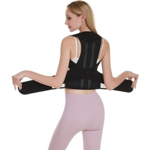 Balight Waist Posture Corrector Adjustable Back Support Adult Correction Belt Shoulder Lumbar Brace Spine Support Belt Vest