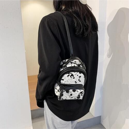 Mini Backpack Women PU Leather Shoulder Bag For Teenage Girls Kids 2020 Fashion New Small Bagpack Female Ladies School Backpack