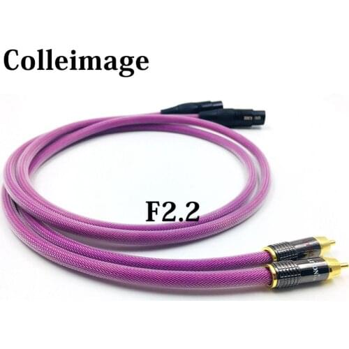 One Pair HIFI 2RCA to 2 XLR Audio Cable Mplifier DVD Player XLR Balanced Interconnect RCA Cable