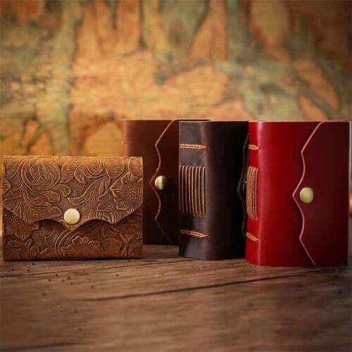 Authentic vintage Leather Diary Notepad Diary Graffiti Vintage Handmade Travel Diary Birthday Gift Notebook Pocket Book
