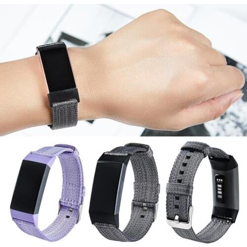 Leisure Unisex Soft Replacement Watch Band Bracelet Strap for Fitbit Charge 3 Wearable Devices Smart Accessories