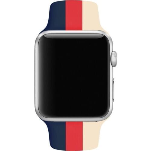 Strap for apple watch band 44mm 40mm iwath band 42mm 38mm Correa Silicone bracelet wristband for apple watch series 6 se 5 4 3 2