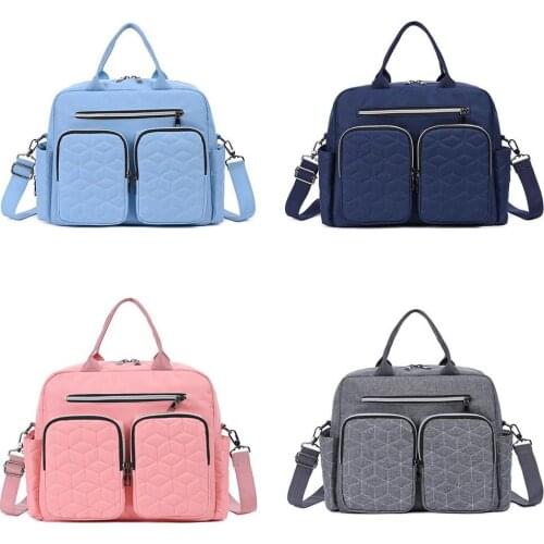 Large Baby Nappy Bags Mommy Waterproof Female Wet Dry Maternity Tote Travel Womens Diaper Handbags For Mom Ladies Nurse Bag