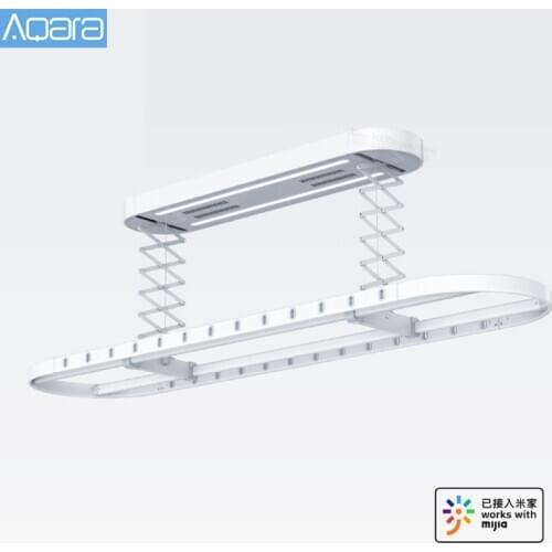 Aqara Smart Hanger Machine With Dryer ZNLYJ11LM Load capacity 35kg Work With Mijia APP With Airing Rod For Smart Home