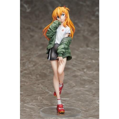 Evangelion Asuka Langley Soryu Japan Anime Figure Model Ornaments Collectible Model Toys Pvc Model Cartoon Toy