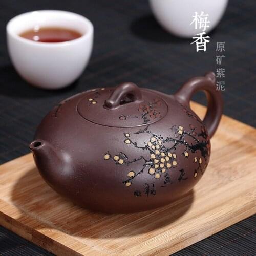 Yixingyuan Purple Clay Purple Sand Meixiang Wanjun New Handmade Gift Customization Collection