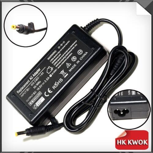 Charger for Laptop HP 10pcs AC Power Adapter Charger 18.5V 3.5A For hp compaq pavilion Adapter in Notebook Charger for laptop hp