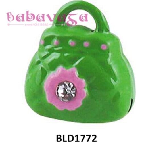 5 Colors Choice Rhinestone Wallet Cartoon Copper Bell Festival Accessories Decoration