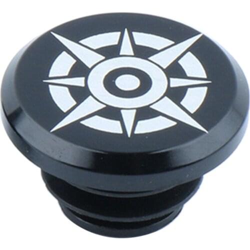 1 Piece Mountian Bike Bar End Plugs, Bicycle Handlebar End Caps - Lightweight and Durable Alloy