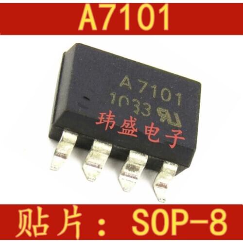 10pcs HCPL-7101 A7101 SOP-8