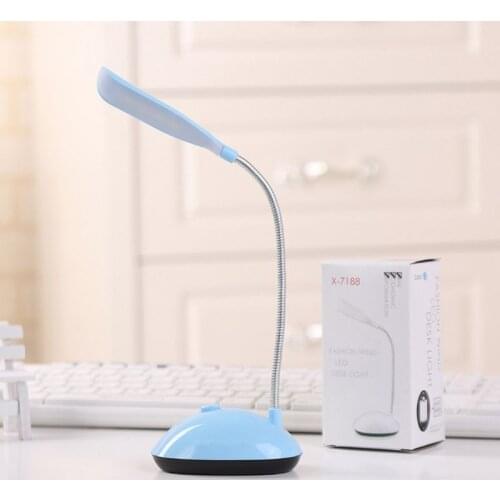 40JC 4Color Flexible Mini Desk Lamp Eye Protection Lamp Foldable LED Night Light Reading Book Lights