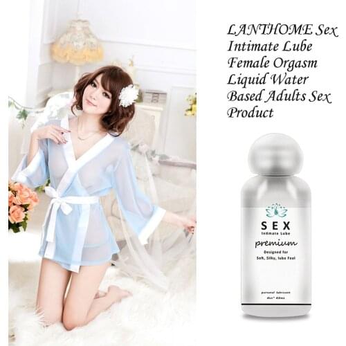 60ML Lubricant for Sex Cream Sex Super Capacity Viscous Lube Water Based Oil Lubricant Anal Adult Masturbation Toy Couple Game