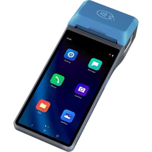 Android10.0 PDA POS Terminal Receipt Printer Handheld Bluetooth WiFi 4G NFC Portable Barcode Scanner All-in-One HCC-Z300